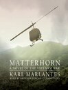 Cover image for Matterhorn